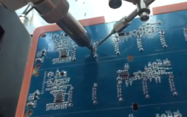 電動工具控制板自動焊錫機視頻